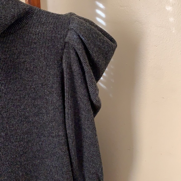 EXPRESS Puff Sleeves Ribbed Sweater - Picture 6 of 6